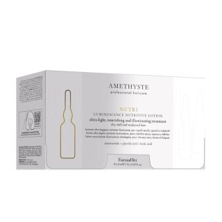 Farmavita Amethyste Nutri lotion rozświetlający do włosów suchych i osłabionych 12x8ml
