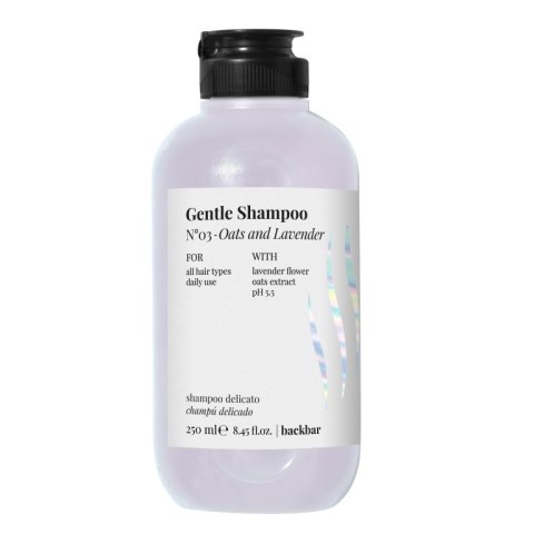 Farmavita Gentle Shampoo No.3 delikatny szampon do włosów Oats and Lavender 250ml