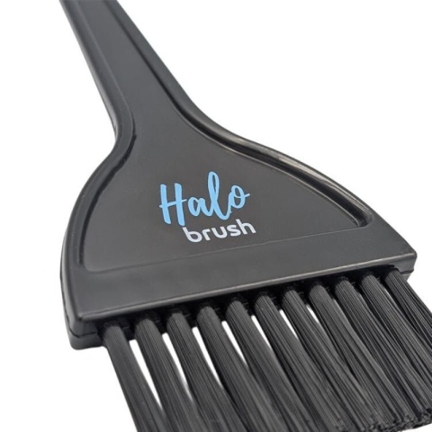 Halo Brush Color Flow Black pędzelek do koloryzacji włosów czarny
