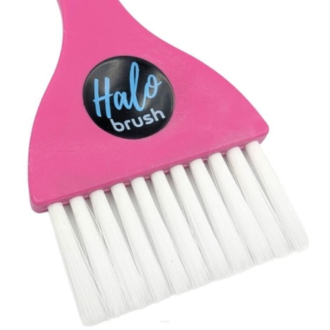 Halo Brush Color Flow Pink pędzelek do koloryzacji włosów różowy