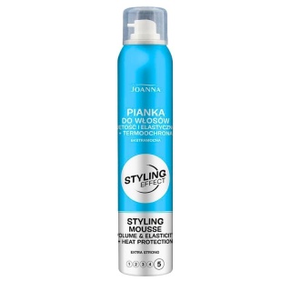 Joanna Styling Effect Mousse Pianka Modelująca do Włosów Extra Strong 150ml