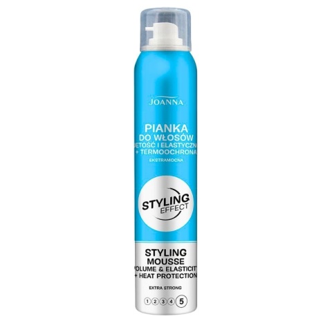 Joanna Styling Effect Mousse Pianka Modelująca do Włosów Extra Strong 150ml