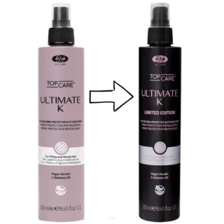 Lisap Ultimate Spray Wygładzający Termoochronny do Włosów LIMITED EDITION BLACK 250ml