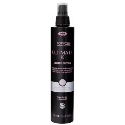Lisap Ultimate Spray Wygładzający Termoochronny do Włosów LIMITED EDITION BLACK 250ml