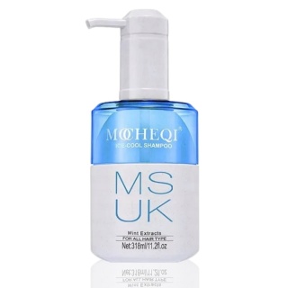MOCHEQI Ice Cool Shampoo kremowy szampon z naturalnym ekstraktem mentolowym do włosów normalnych 318ml