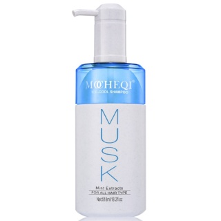 MOCHEQI Ice Cool Shampoo kremowy szampon z naturalnym ekstraktem mentolowym do włosów normalnych 518ml