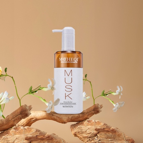 MOCHEQI Nourishing Shampoo kremowy szampon nawilżający do włosów suchych 318ml