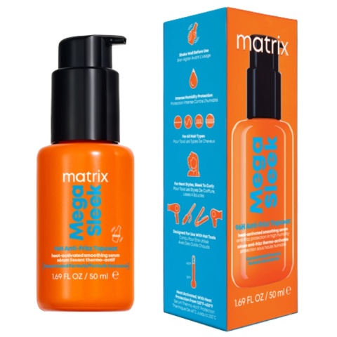 Matrix Mega Sleek OMG! TopCoat olejek wygładzający przeciw puszeniu się włosów 50ml