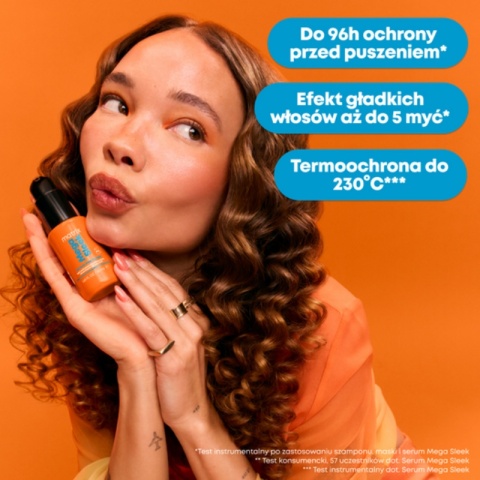 Matrix Mega Sleek OMG! TopCoat olejek wygładzający przeciw puszeniu się włosów 50ml