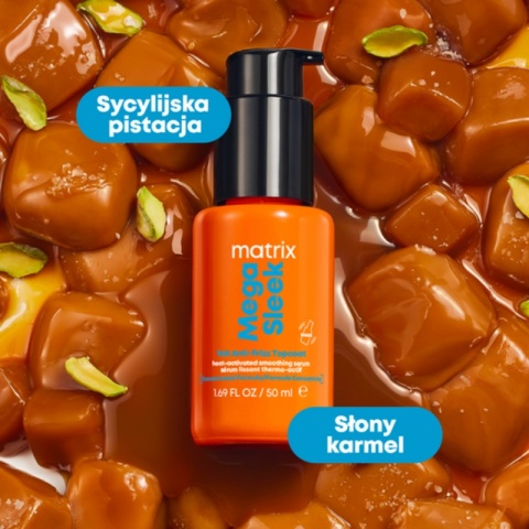 Matrix Mega Sleek OMG! TopCoat olejek wygładzający przeciw puszeniu się włosów 50ml