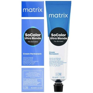 Matrix SoColor Ultra Blonde Pre-Bonded farba do włosów rozjaśniająca UL-A+ 90ml