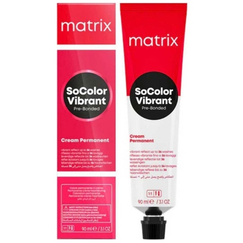 Matrix SoColor Vibrant Pre-Bonded farba do włosów trwała 8RC 90ml
