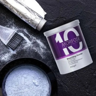 Morfose 10 Powder niebieski rozjaśniacz do 7 tonów 900g