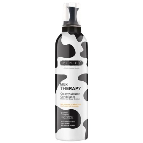 Morfose Milk Therapy Odżywka w Piance Mleczna 350ml