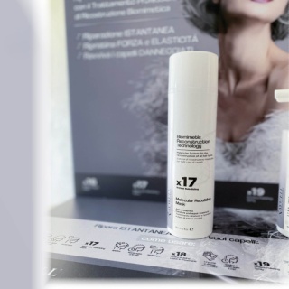 Raywell X17 Molecular Rebulding maska molekularna odbudowująca włosy 150ml