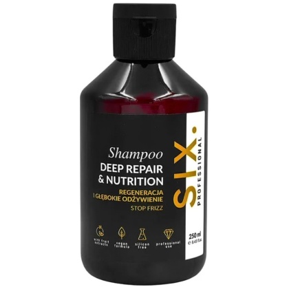 Six Professional Deep Repair & Nutrition szampon regenerujący 250ml