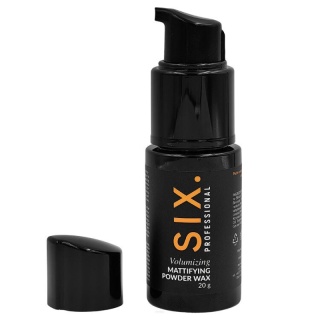 Six Professional Volumizing Mattifying Powder Wax Puder matujący do stylizacji włosów z pompką 20g