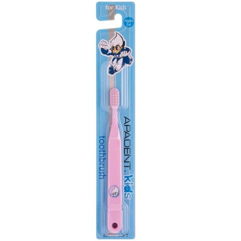 Apadent Kids szczoteczka do zębów dla dzieci od 3-6 lat Extra soft 1szt