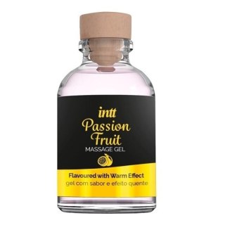 INTT Massage Gel rozgrzewający żel do masażu Passion Fruit 30ml