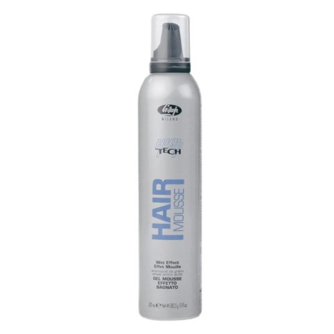 Lisap High Tech Gel Mousse pianka w żelu nadająca efekt mokrych włosów 300ml