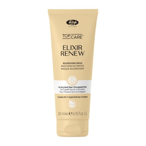 Lisap Top Care Elixir Renew maska odżywcza do włosów suchych i zniszczonych 200ml