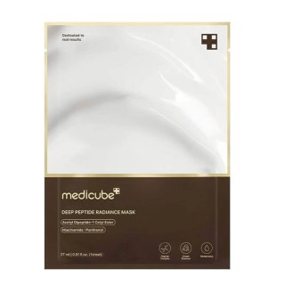 Medicube Deep Peptide Radiance Mask rozświetlająca maska w płachcie 27ml