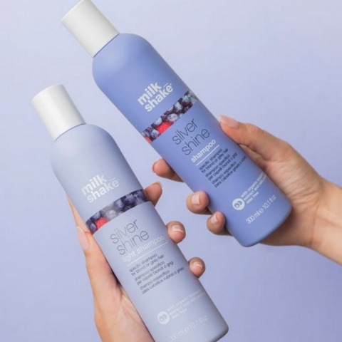 Milk Shake Silver Shine Light Shampoo lekki szampon neutralizujący żółte odcienie 300ml