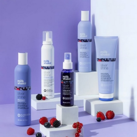 Milk Shake Silver Shine Light Shampoo lekki szampon neutralizujący żółte odcienie 300ml