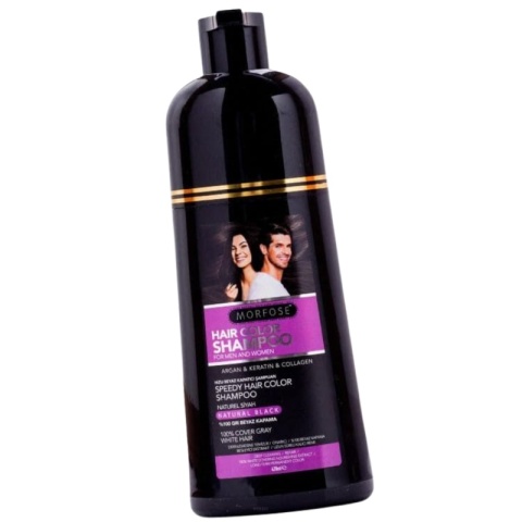 Morfose Speedy Hair Color Natural Black szampon odsiwiający do włosów kolor czarny 420ml
