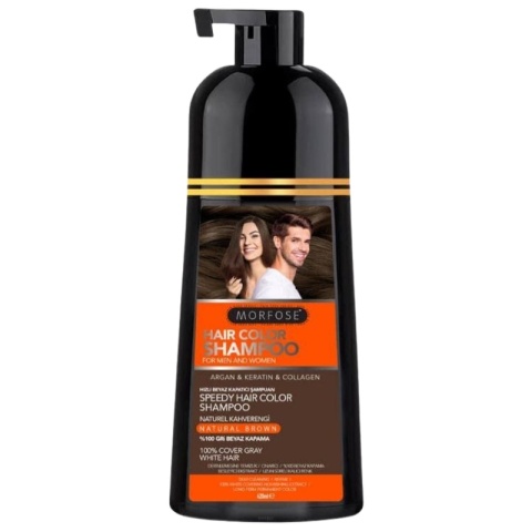 Morfose Speedy Hair Color Natural Brown szampon odsiwiający do włosów kolor brązowy 420ml