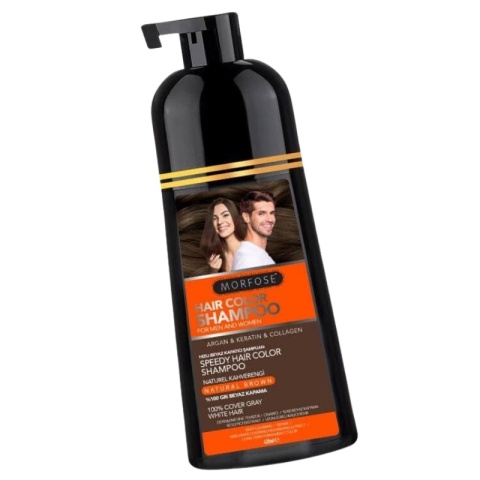 Morfose Speedy Hair Color Natural Brown szampon odsiwiający do włosów kolor brązowy 420ml