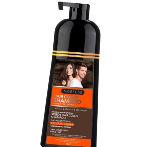 Morfose Speedy Hair Color Natural Brown szampon odsiwiający do włosów kolor brązowy 420ml