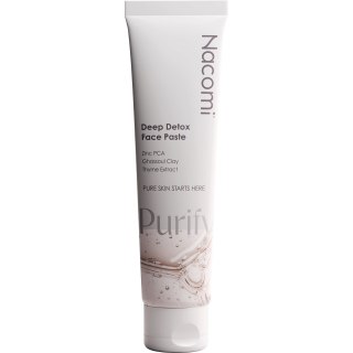 Nacomi Deep Detox pasta do mycia twarzy 100ml
