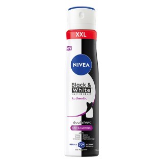 Nivea Black&White Invisible Authentic antyperspirant spray 250ml