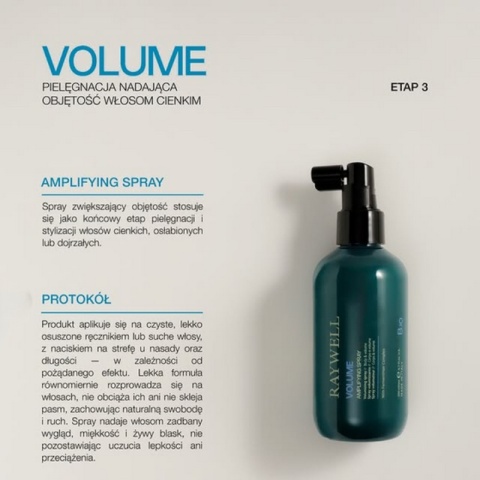 Raywell B.IO Volume Amplifying spray zwiększający objętość włosów 200ml