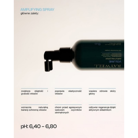 Raywell B.IO Volume Amplifying spray zwiększający objętość włosów 200ml