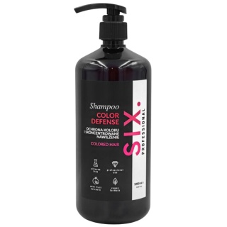 Six Professional Color Defense szampon do włosów ochrona koloru i nawilżenie 1000ml