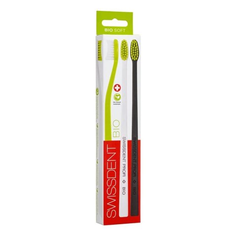 Swissdent Bio Organic Professional szczoteczka do zębów 2sz+1szt