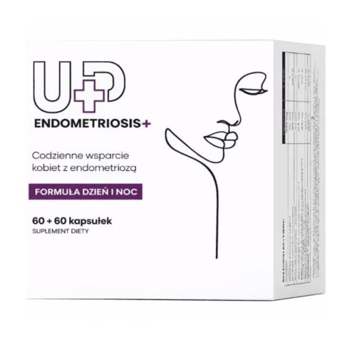 UP Health Pharma Endometriosis+ 60+ endometrioza suplement diety 120 kapsułek