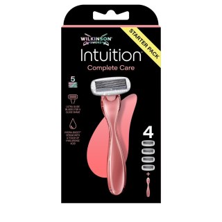 Wilkinson Intuition Complete Care rączka i 4 wkłady z 5 ostrzami