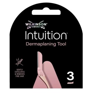 Wilkinson Intuition Dermaplaning Tool wymienne wkłady do profesjonalnego narzędzia do dermaplaningu 3szt.