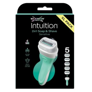 Wilkinson Intuition Sensitive maszynka z 4 ostrzami i 5 wkładów