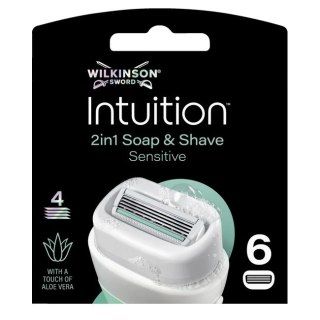 Wilkinson Intuition Sensitive wkłady z 4 ostrzami 6szt