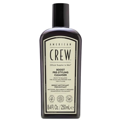 American Crew Boost Pre-Styling Cleanser szampon zwiększający objętość do włosów cienkich 250ml