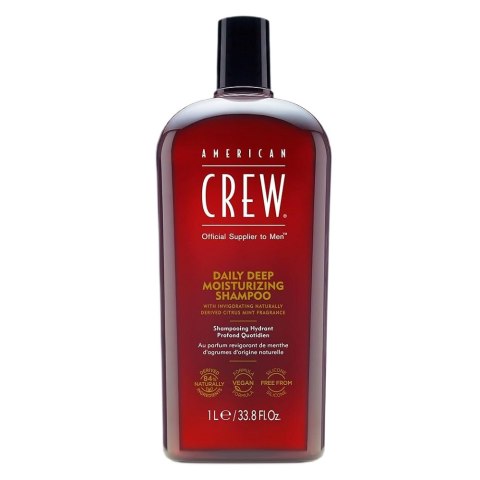 American Crew Daily Deep Moisturizing Shampoo szampon głęboko nawilżający do włosów 1000ml