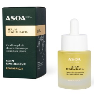 Asoa Serum rewitalizacja z kwasem hialuronowym 30ml