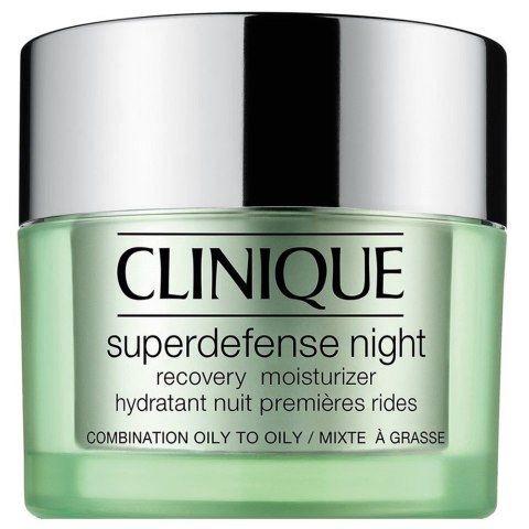 Clinique Superdefense™ Night Recovery Moisturizer regenerujący krem ​​na noc do cery mieszanej i tłustej 50ml