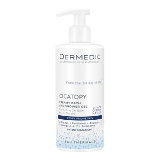 DERMEDIC Cicatopy kremowy żel do kąpieli i pod prysznic dla dorosłych i dzieci od 1. dnia życia 300ml