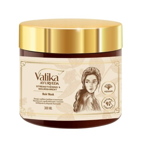 Dabur Vatika Ayurveda wzmacniająco-odżywcza maska do włosów 300ml