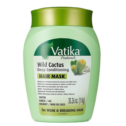 Dabur Vatika Wild Cactus intensywnie regenerująca maska do włosów 1kg